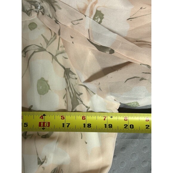 Simplee Midi Dress Feminine Floral Design Size Large Romantic Whimsical Fairy - Picture 6 of 9